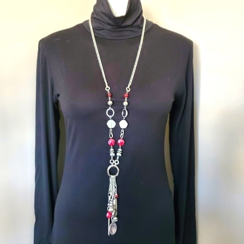 Chunky Long Necklace‎